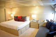 The deluxe Master Suite