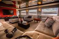 The stunning lounge area