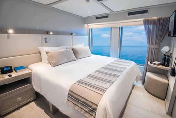 A spacious and extremely comfortable double cabin 