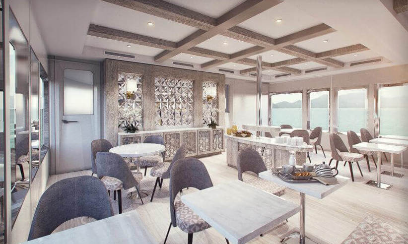 Enjoy expertly prepared cuisine in the dining room