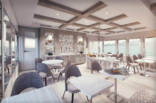 Enjoy expertly prepared cuisine in the dining room