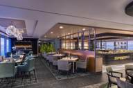 The main restaurant on the MS Fram