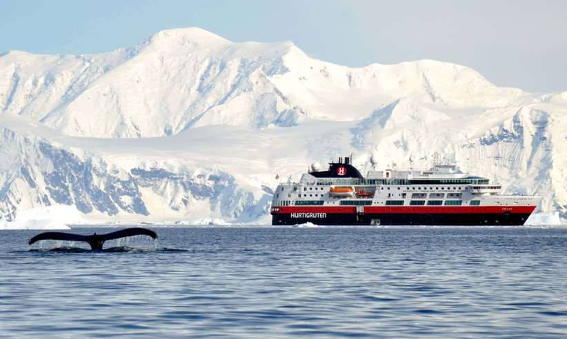 Whale watching is one of the wonders of your Antarctica adventure 
