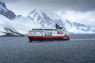 MS Fram cruising in Antarctica 