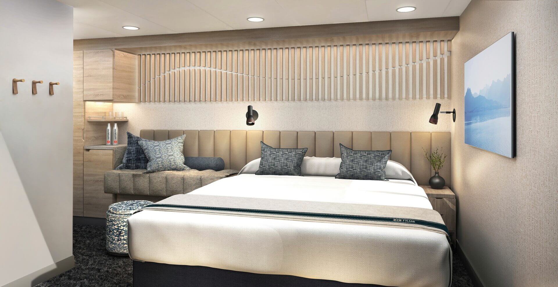Your cosy polar inside double cabin 