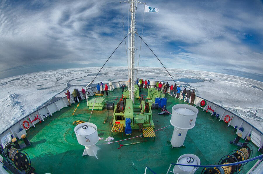 Feel the excitement on deck