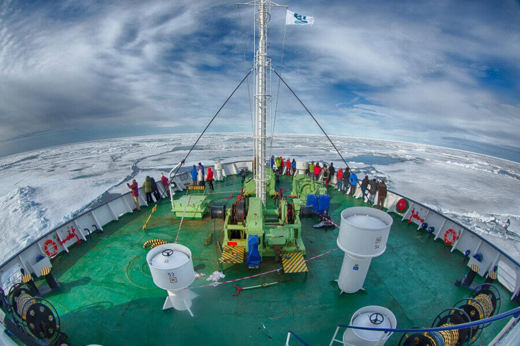 Feel the excitement on deck