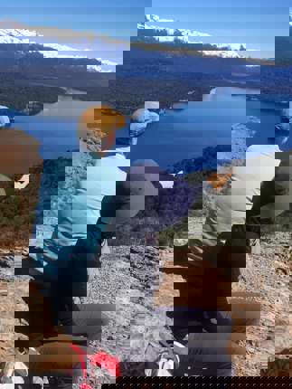 Trekking in the lake region