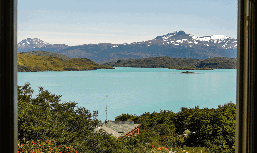 Vista Cabana Lago Nordenskjold