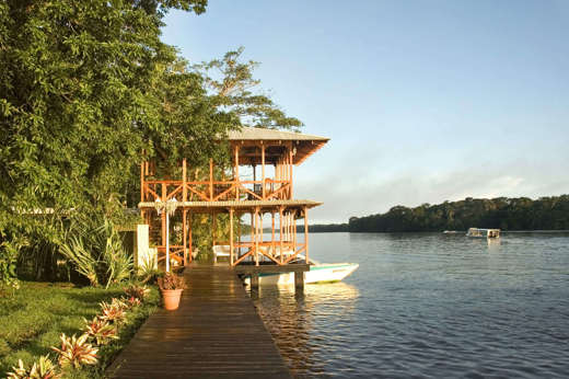 The dock