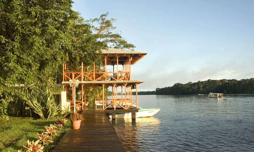 The dock