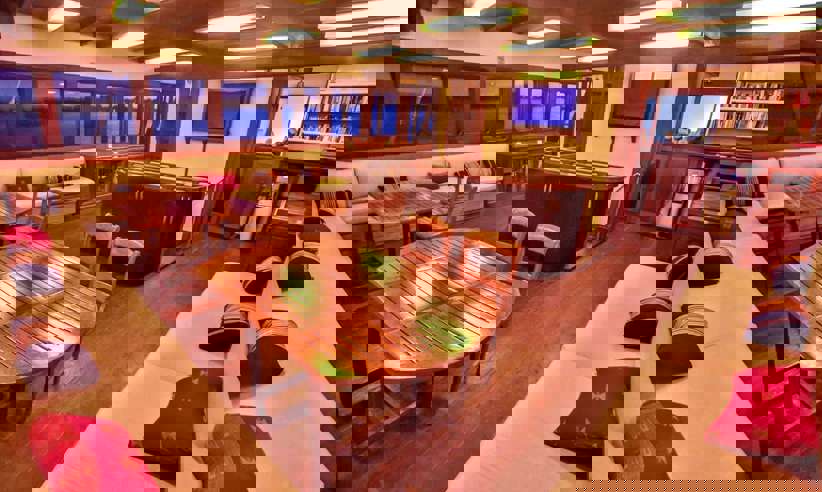 Ombak Putik dining room 