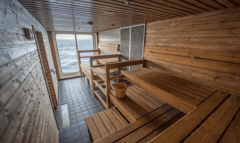 The sauna