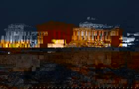 PARTHENON NIGHT Large