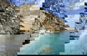 SEYCHELES BEACH IKARIA ISLAND AEGEAN GREEK ISLANDS TRAVEL