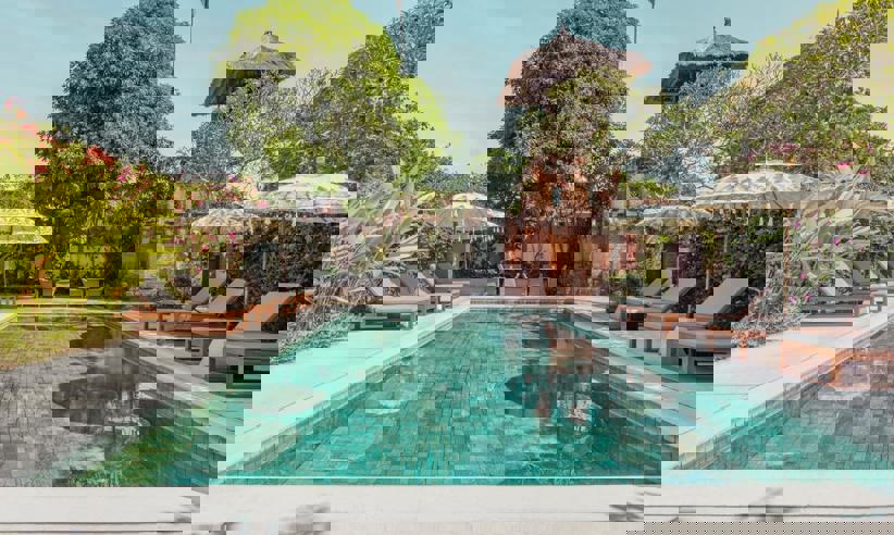 Bali Main Pool Shot