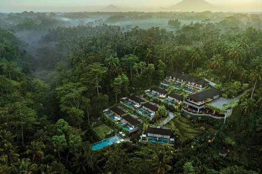 01 Samsara Ubud Aerial View