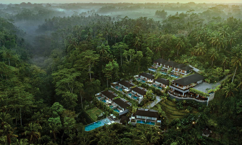 01 Samsara Ubud Aerial View