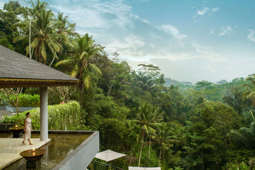 02 Samsara Ubud Aerial View Lobby