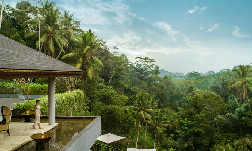 02 Samsara Ubud Aerial View Lobby