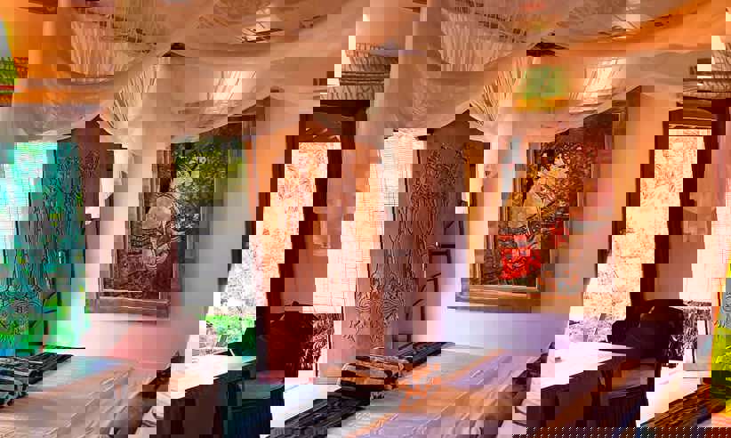 Puri Dajuma Bali Cottages Bedroom Decorations
