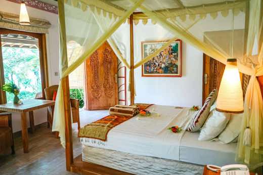 Puri Dajuma Bali Cottages Bedroom