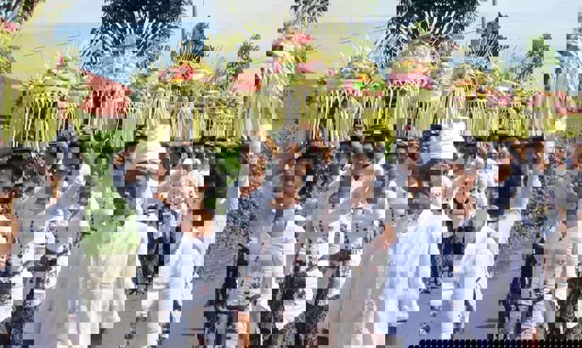 Puri Dajuma Bali Procession