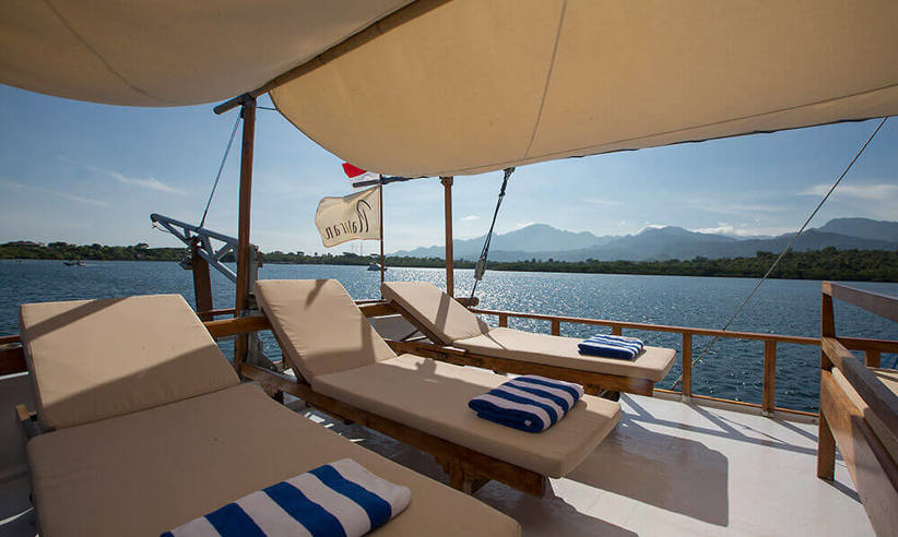 Relax on the sun deck