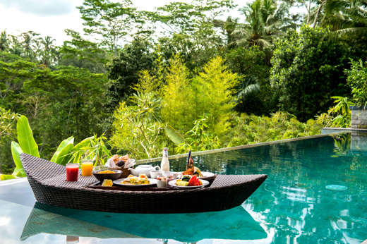 21 Samsara Ubud Floating Breakfast