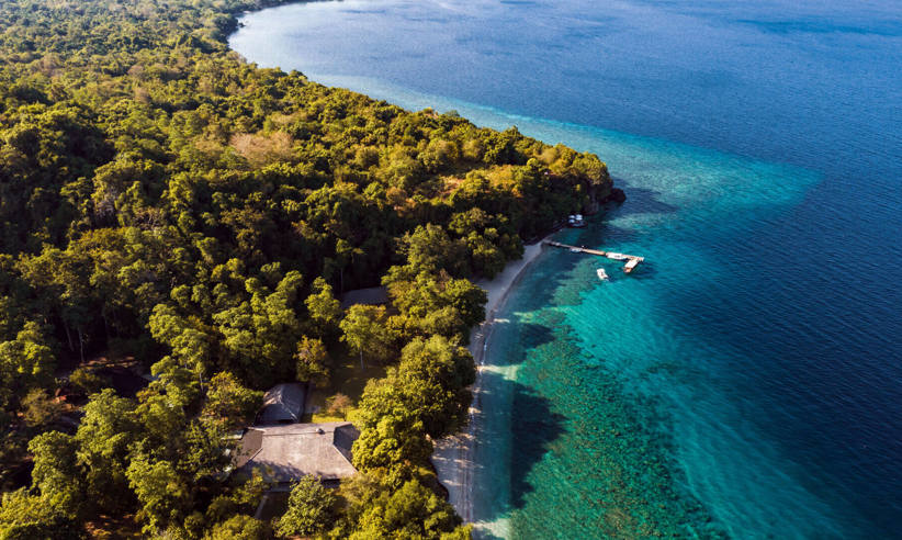 View of Amanwana