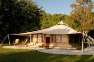 A luxury tent