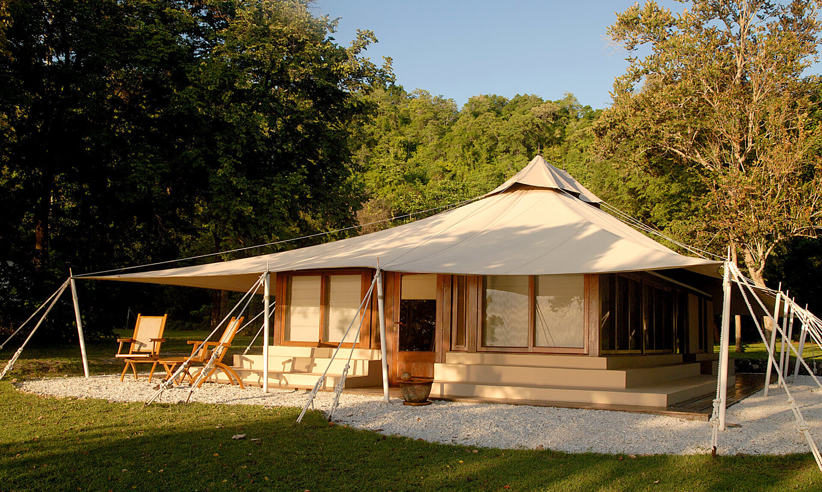 A luxury tent