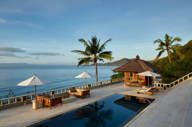 Sea views await