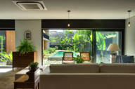 Room overlooking the pool