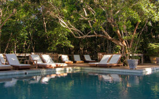 Relax by the pool