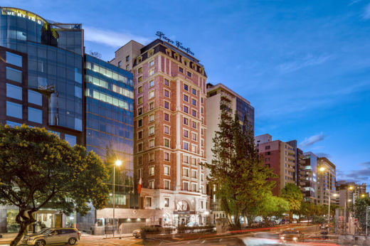 The hotel is well located