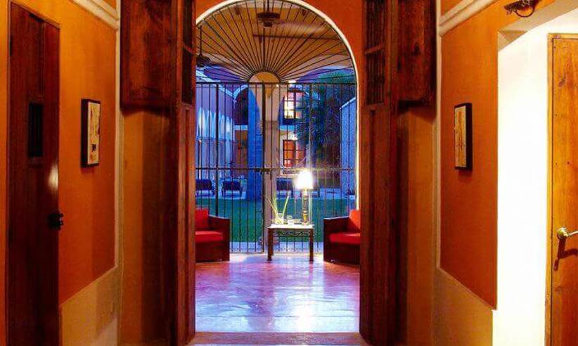 Entrance to the Hacienda