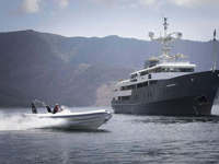 Private speedboat 