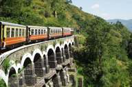 The famous toy train from Kalka to Shimla