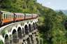 The famous toy train from Kalka to Shimla