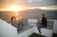 Glorious sunsets await