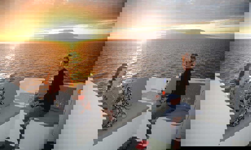 Glorious sunsets await