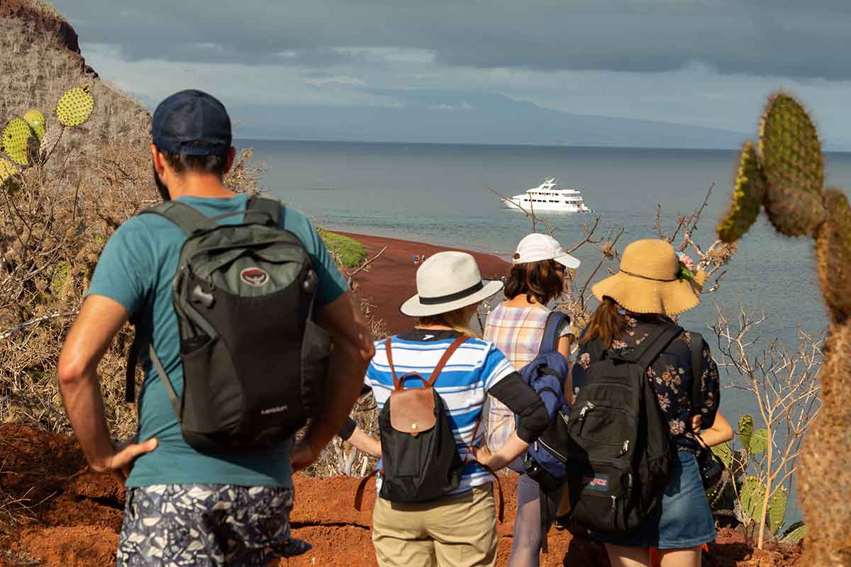 Enjoy daily excursions with qualified naturalist guides 
