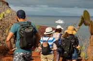 Enjoy daily excursions with qualified naturalist guides 