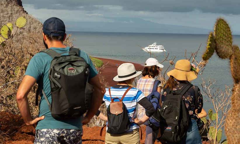 Enjoy daily excursions with qualified naturalist guides 