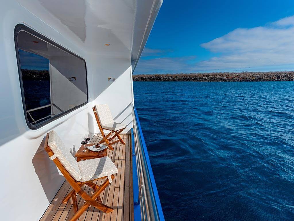 Enjoy the views from your private balcony