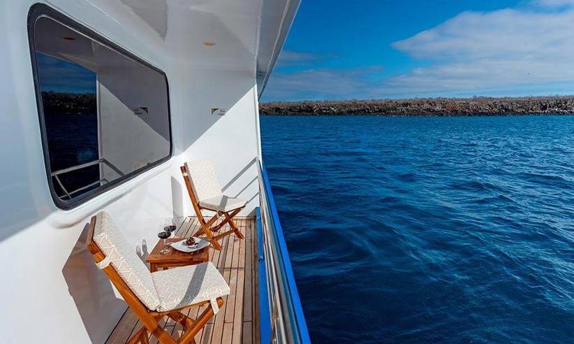 Enjoy the views from your private balcony