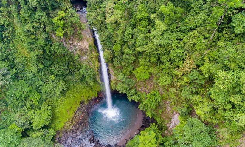 Waterfall in Arenal National Park