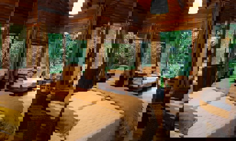 Bungalow Interior Cristalino Lodge Brazil Katia Kuwabara1880