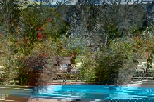 The swimming pool